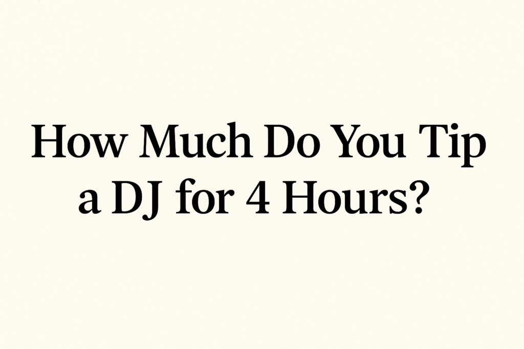 Best DJ Service for Party in Concord