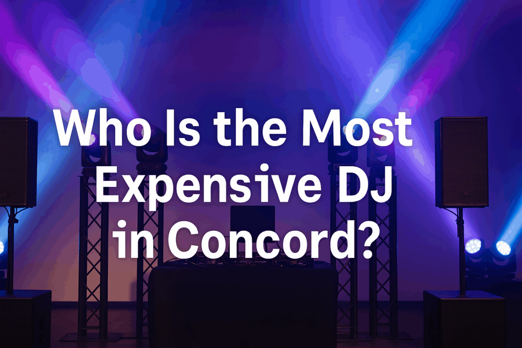 best DJ service in Concord