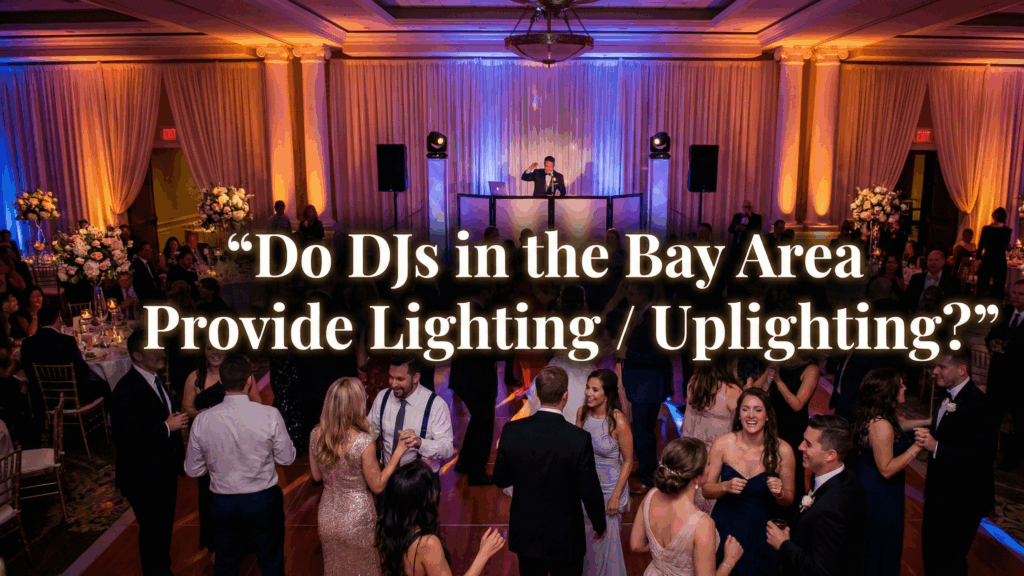 Wedding DJ with Uplightning Bay Area