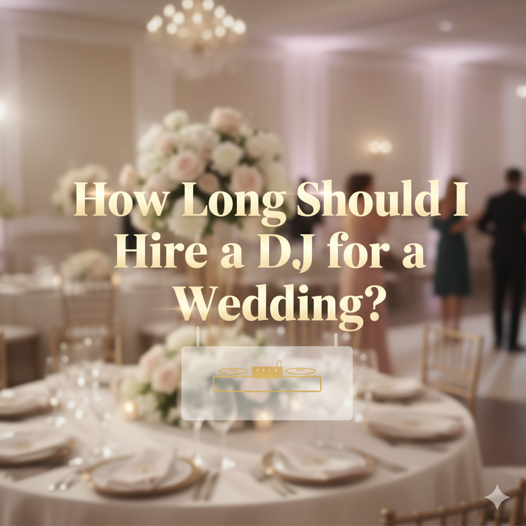Professional Wedding DJ and MC Bay Area