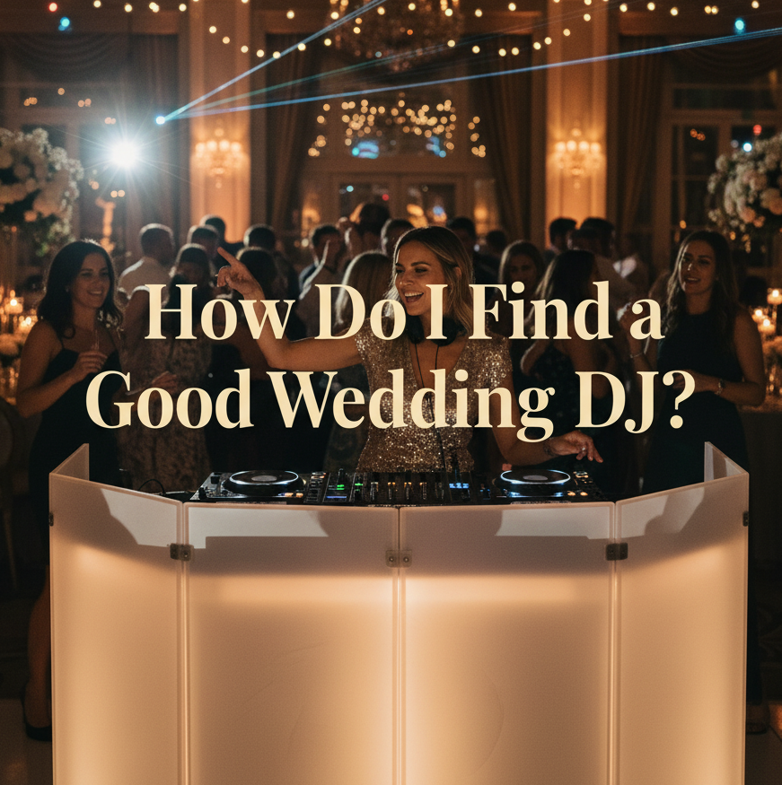 Wedding DJ Bay area Peninsula