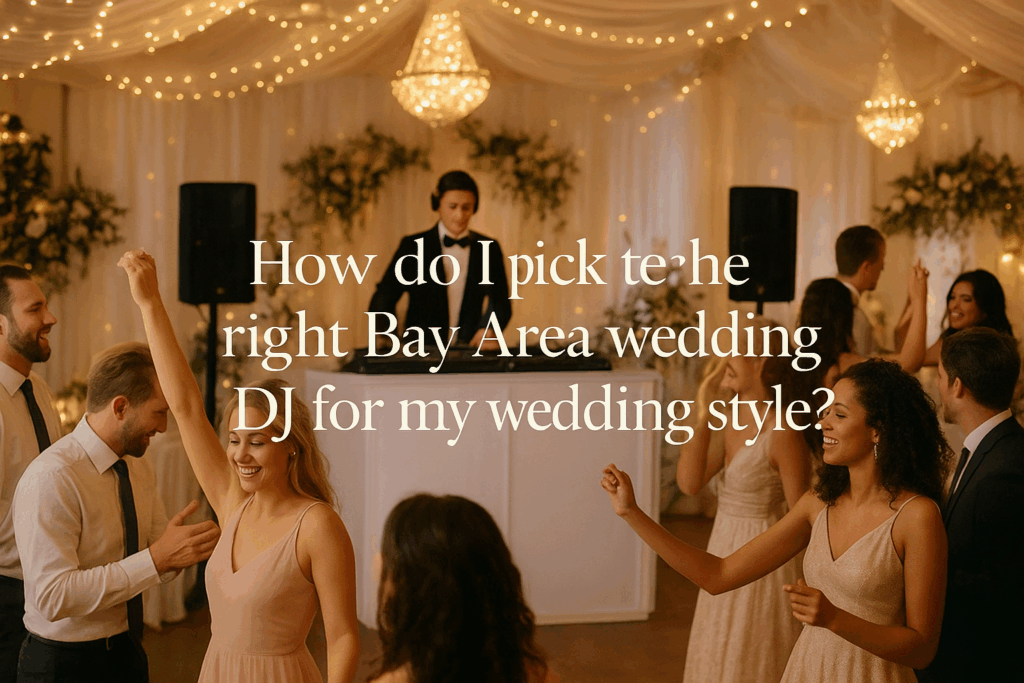 Top-rated San Francisco Wedding DJ