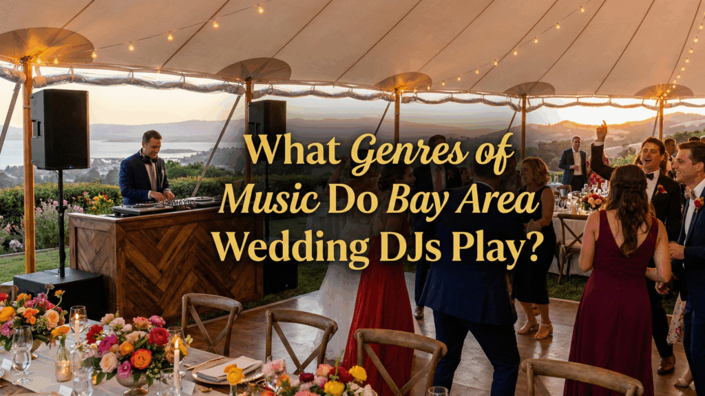 Bay Area Wedding DJ for Outdoor Venues
