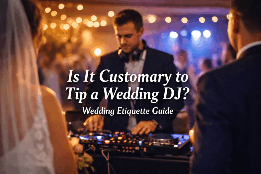 DJ for Luxury Wedding near me
