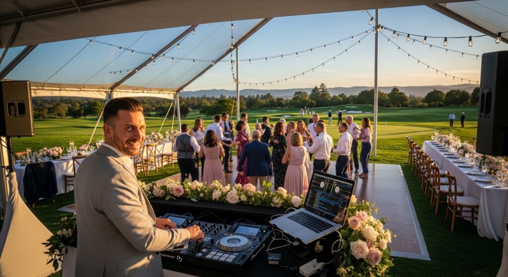 Petaluma Golf & Country Club wedding DJ