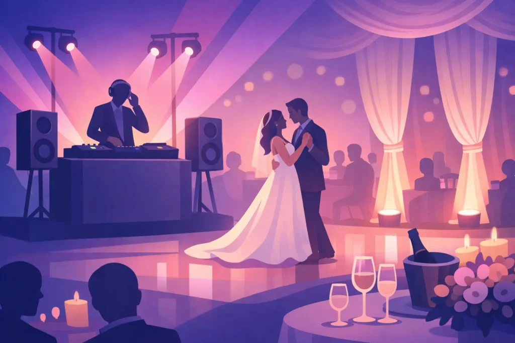 Wedding DJ Packages With Uplighting