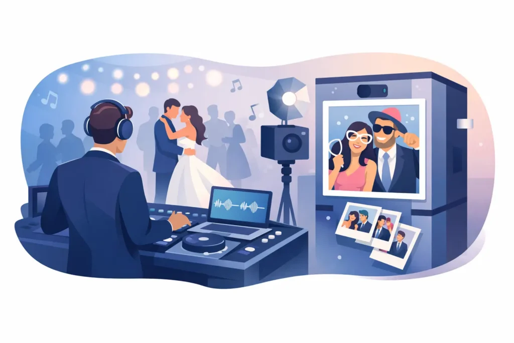 Wedding DJ With Photo Booth: Worth It?