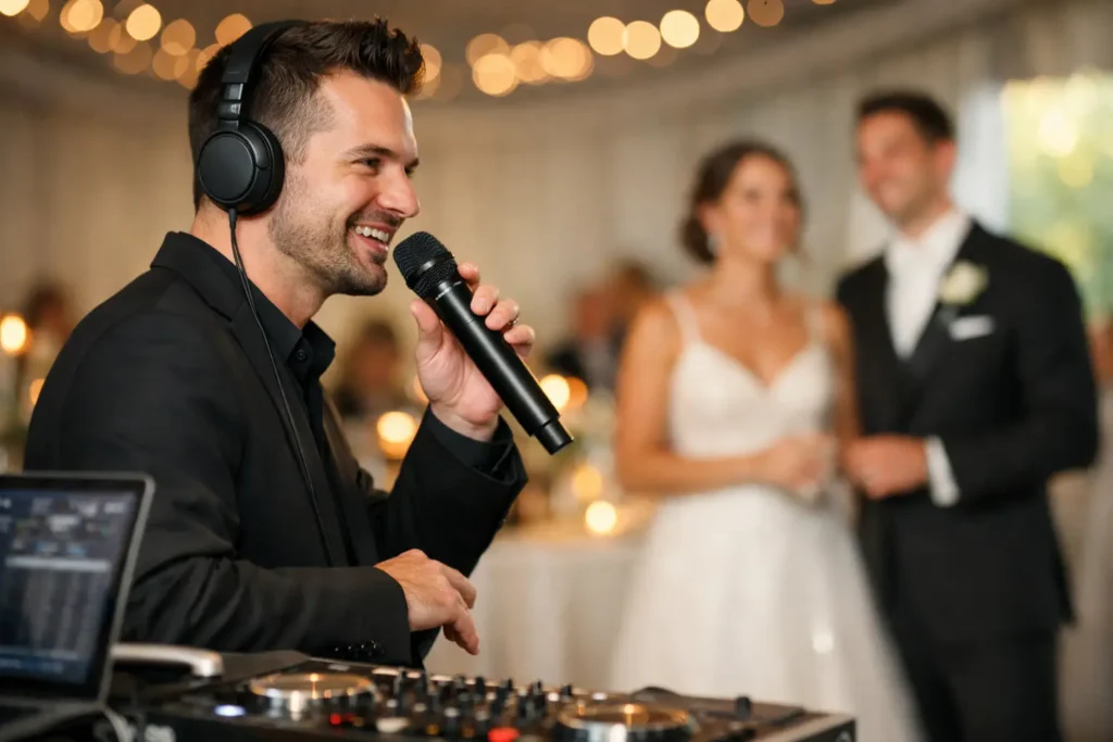 Can a DJ Emcee Wedding Receptions Well?