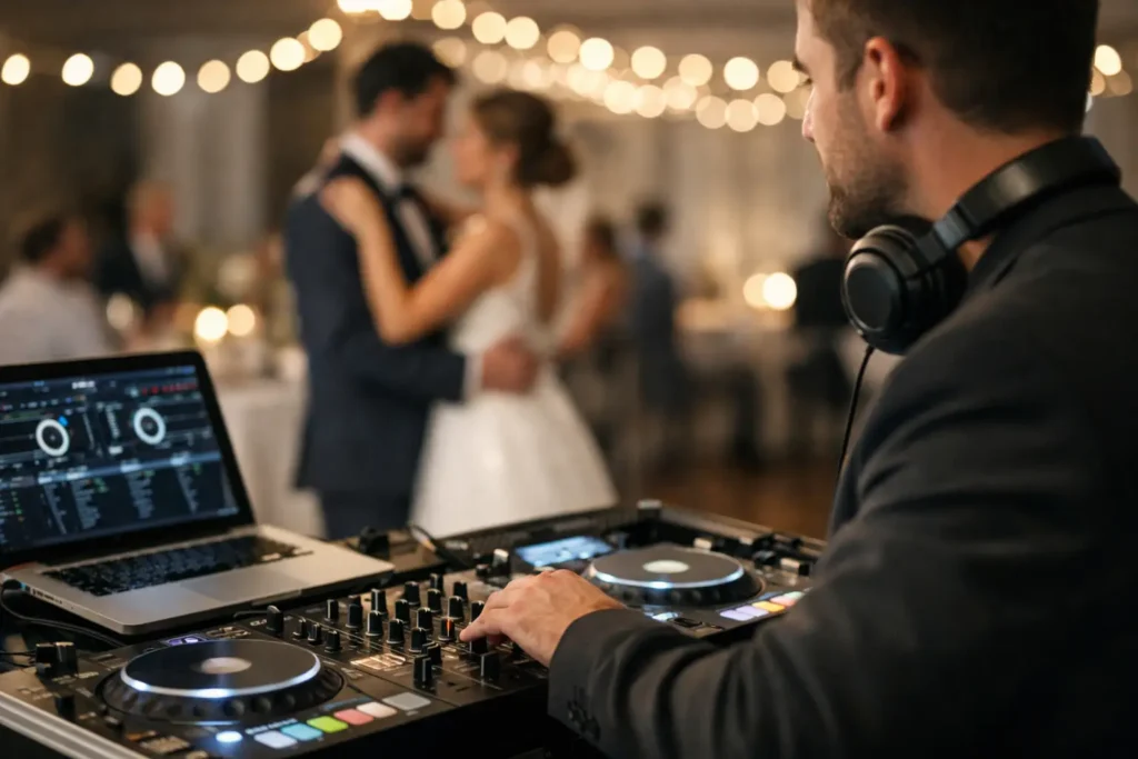 Wedding DJ Timeline Example That Works