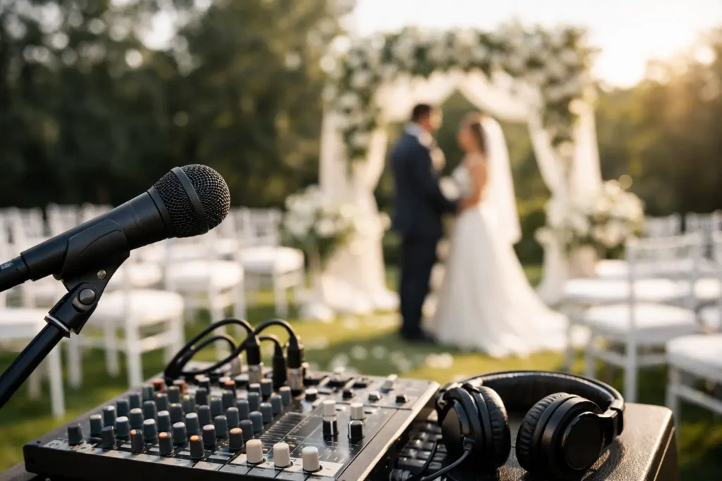 How to Plan Ceremony Audio That Works